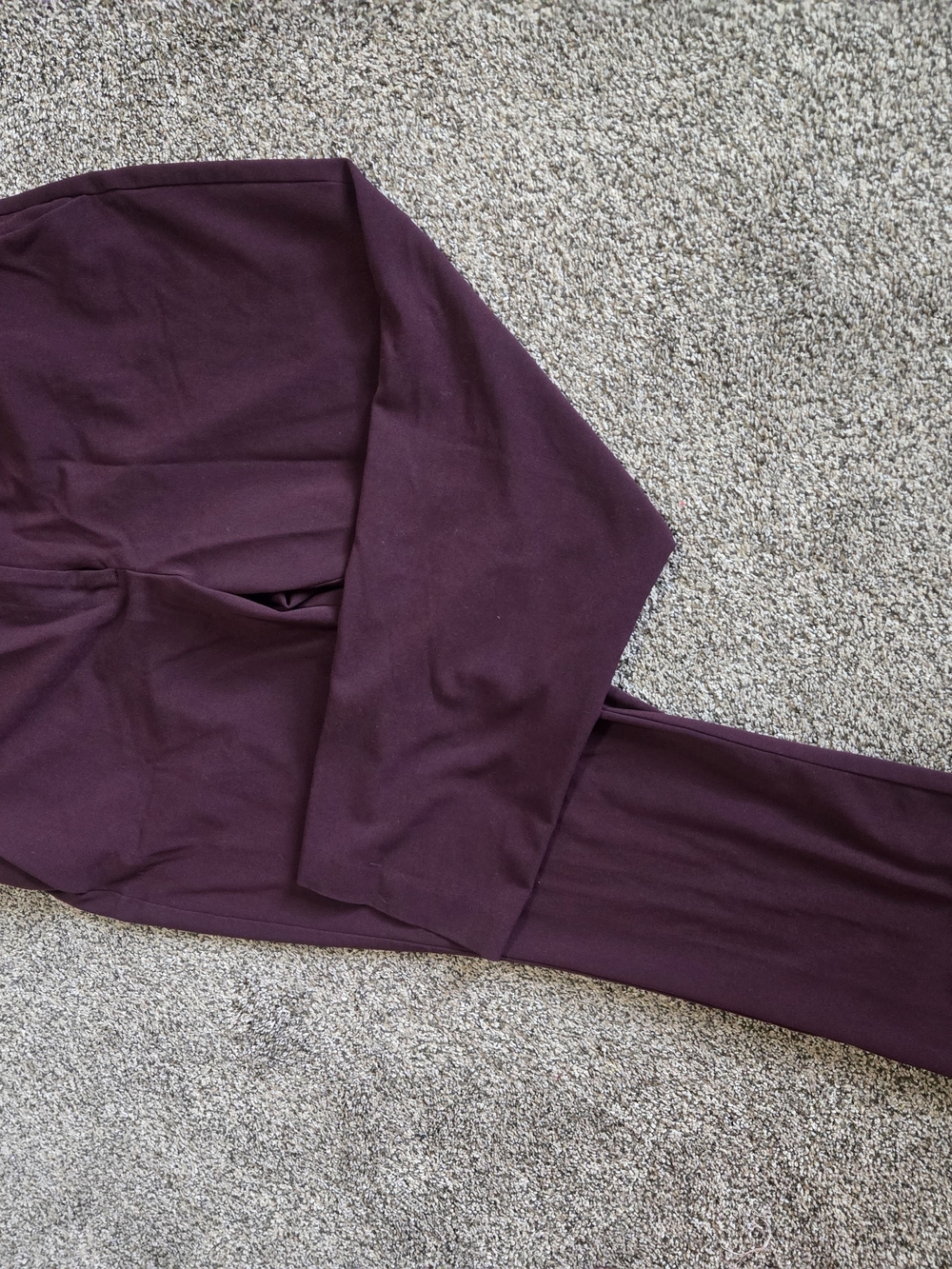 New York & Company Women's Plum Jumpsuit